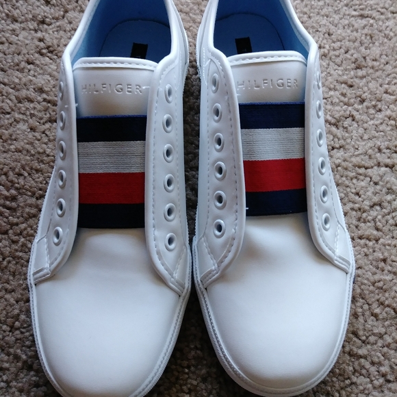 Flag laceless sneaker Clearance